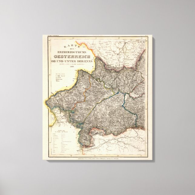 Austria 2 canvas print (Front)