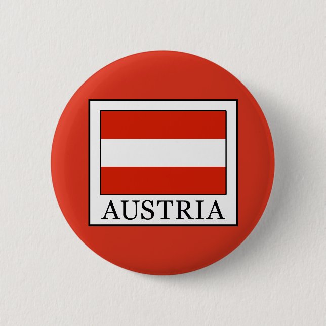 Austria 6 Cm Round Badge (Front)