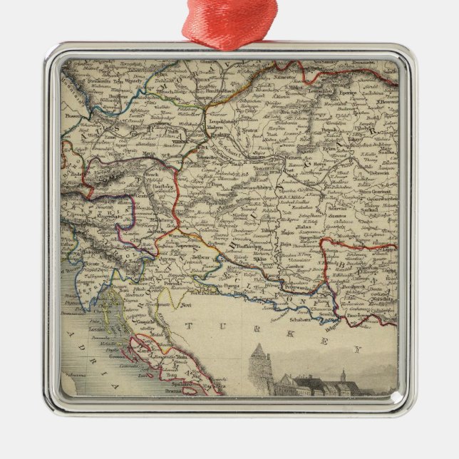 Austria 9 metal tree decoration (Front)