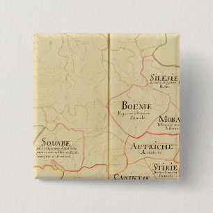Austria and Czech Republic 15 Cm Square Badge
