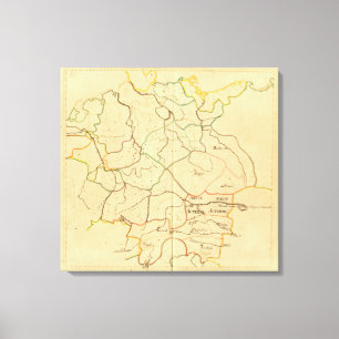 Austria and Czech Republic 2 Canvas Print