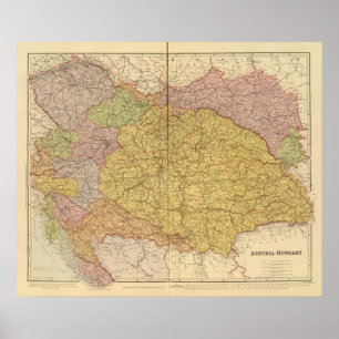 Austria and Hungary Poster