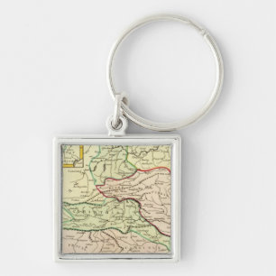 Austria and Slovenia Key Ring