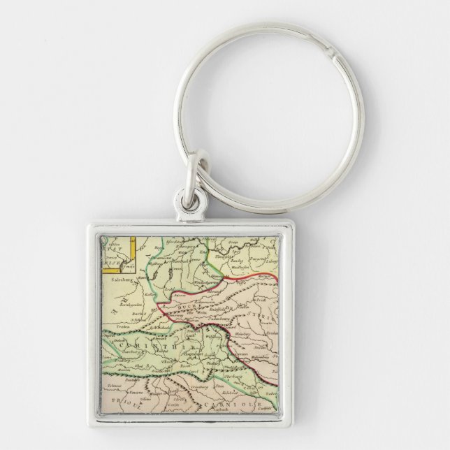Austria and Slovenia Key Ring (Front)