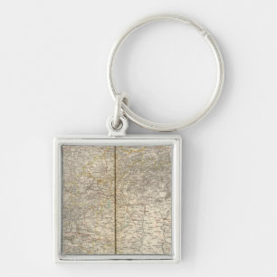 Austria Atlas Map Key Ring