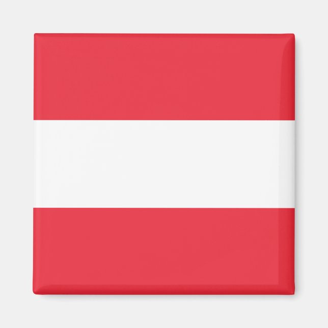 Austria (Austrian) Flag Magnet (Front)
