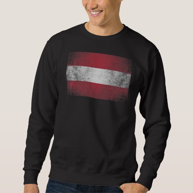 Austria Austrian Flag Pride Country Home Matching Sweatshirt (Front)