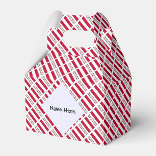 Austria Austrian Flag Tiled Personalised Favour Box