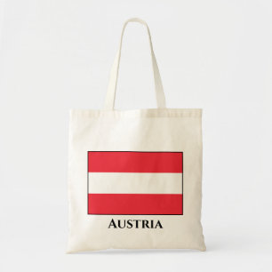 Austria (Austrian) Flag Tote Bag