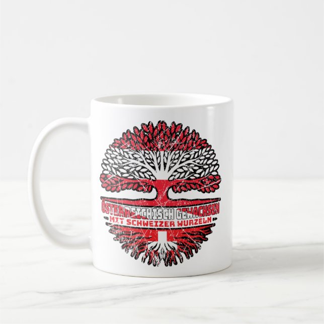 Austria Austrian Swiss Baum Coffee Mug (Left)