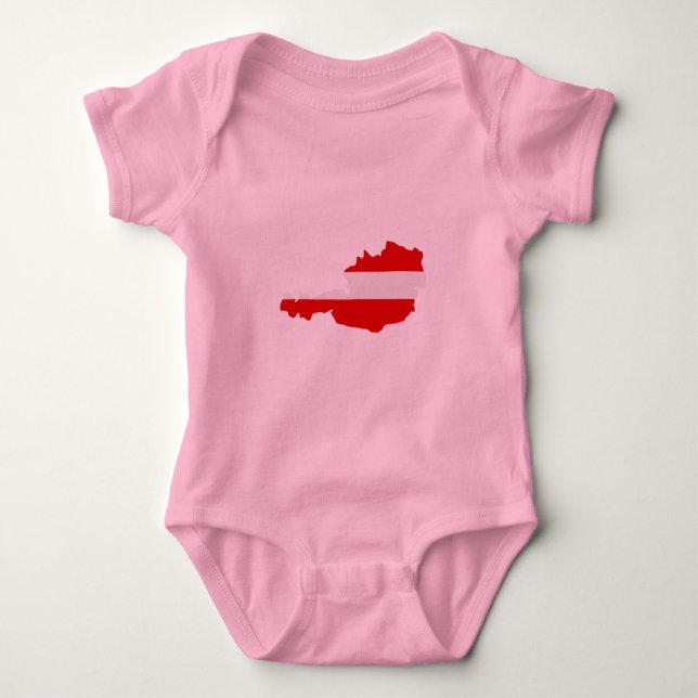 Austria Baby Bodysuit (Front)