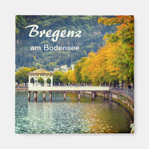 Austria Bregenz am Bodensee in the Autumn Souvenir Magnet