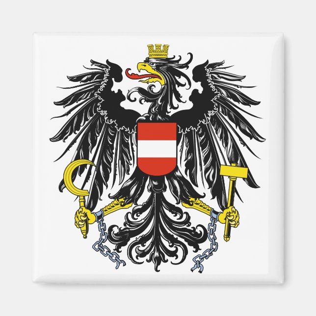 Austria - Bundesadler Magnet (Front)