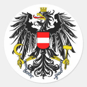 Austria Coat of Arms Sticker