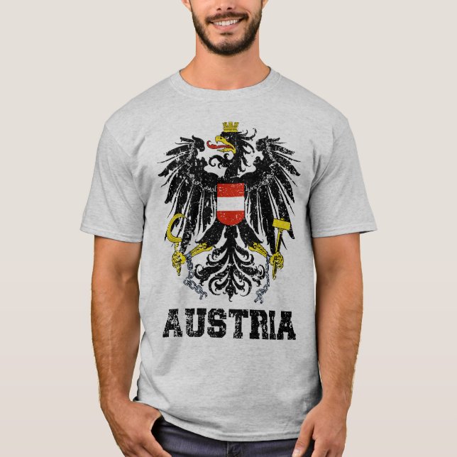 Austria Coat of Arms T-Shirt (Front)