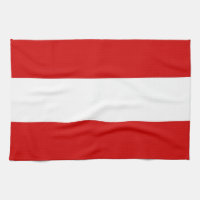 austria country flag towel