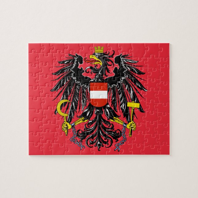 austria emblem jigsaw puzzle (Horizontal)