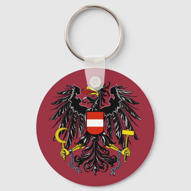 austria emblem key ring (Front)