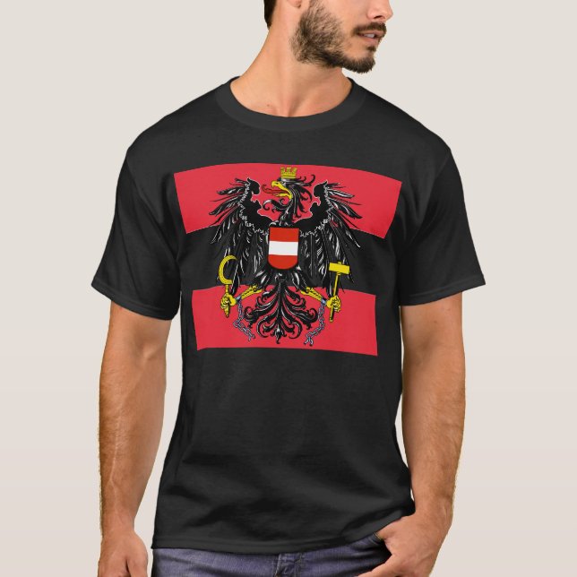 austria emblem T-Shirt (Front)