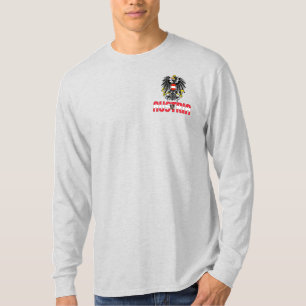 Austria Flag and Coat of Arms Patriotic T-Shirt