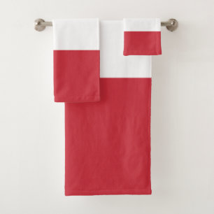 Austria flag bath towel set