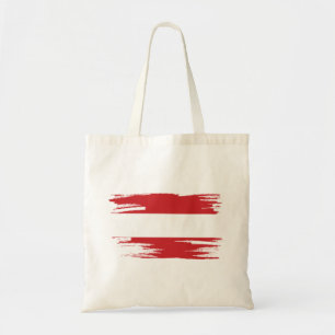 Austria Flag Brush Art Tote Bag