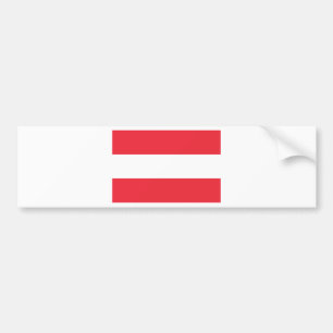 Austria Flag Bumper Sticker