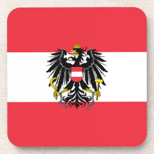 Austria Flag Coaster