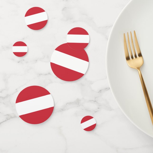 Austria flag confetti (Group)