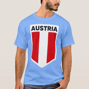 Austria Flag Emblem T-Shirt