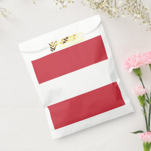 Austria flag favour bags