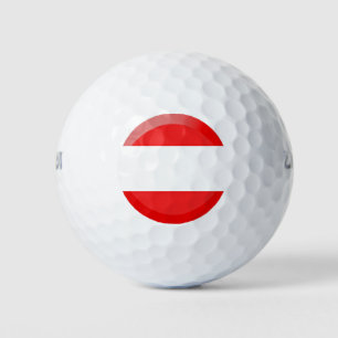 Austria flag golf balls
