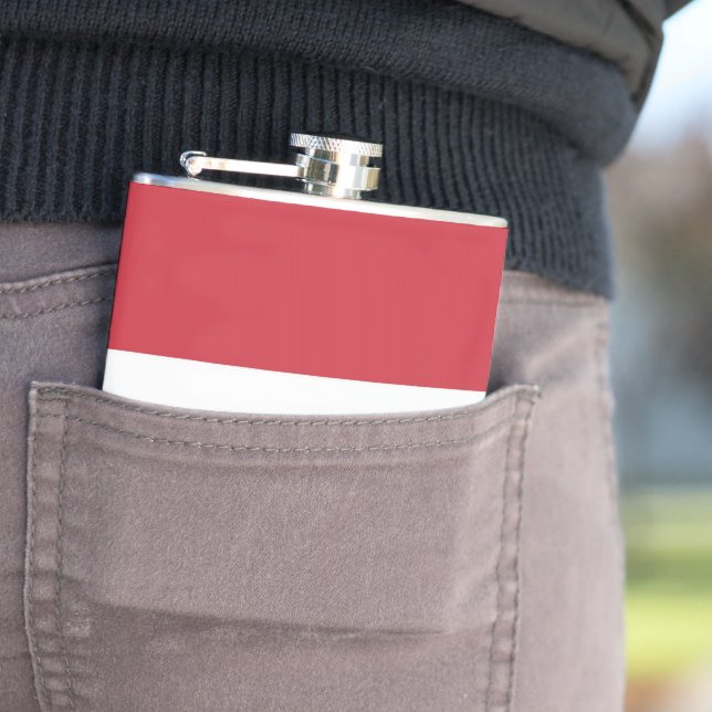 Austria flag hip flask (In Situ)
