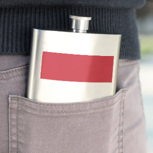 Austria flag hip flask