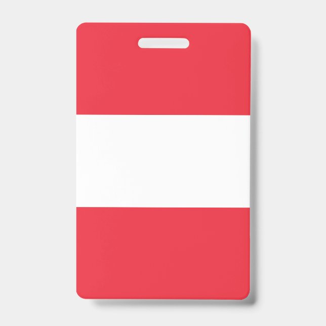 Austria Flag ID Badge (Front)