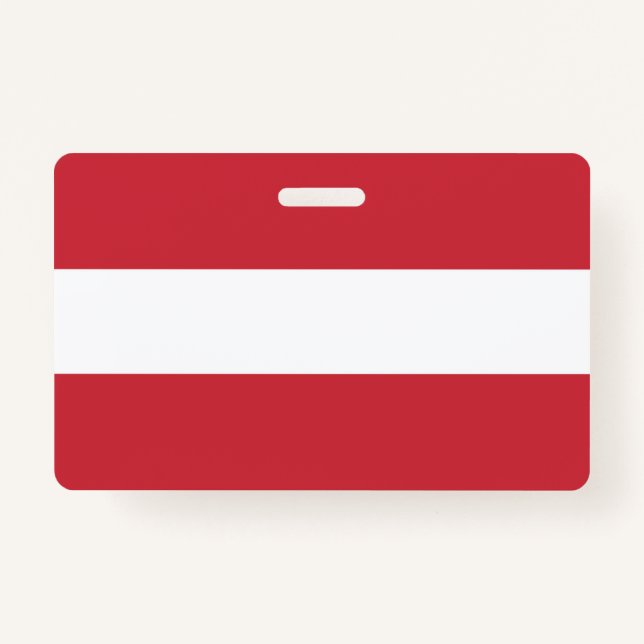 Austria flag ID badge (Front)