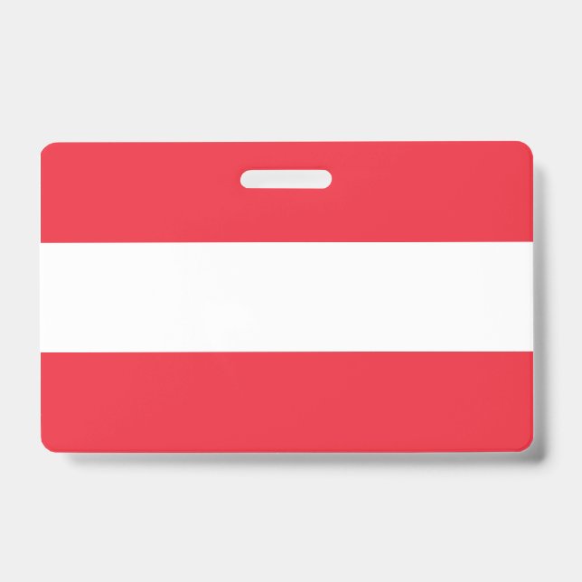 Austria Flag ID Badge (Front)
