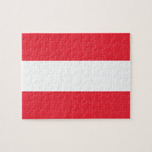 Austria Flag Jigsaw Puzzle
