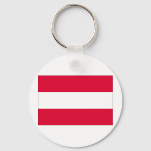 Austria Flag Key Ring