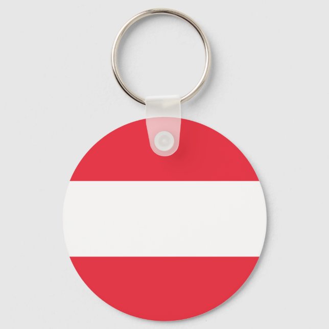 Austria Flag Key Ring (Front)