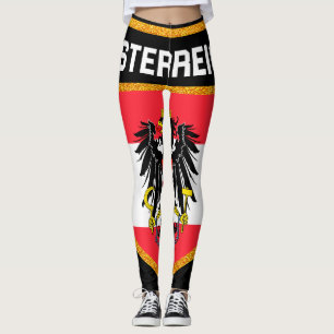 Austria Flag Leggings