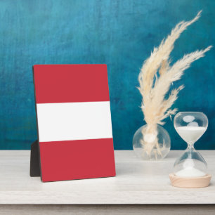 Austria flag plaque