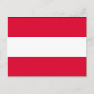 Austria Flag Postcard