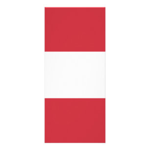 Austria flag rack card
