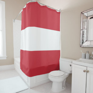 Austria flag shower curtain