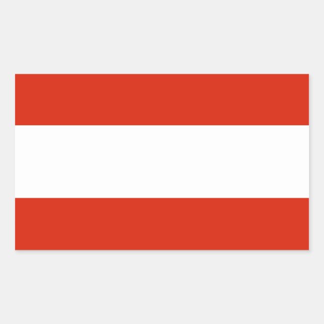 Austria Flag Sticker (Front)
