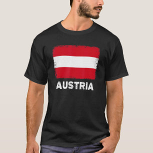 Austria Flag   Support Austrian People Women Men   T-Shirt