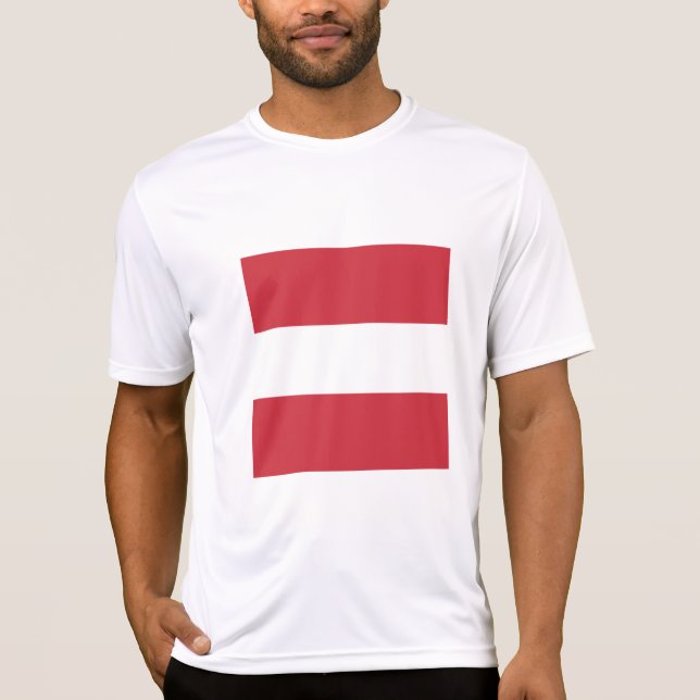 Austria flag T-Shirt (Front)