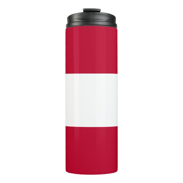 Austria Flag Totally Thermal Tumbler (Front)