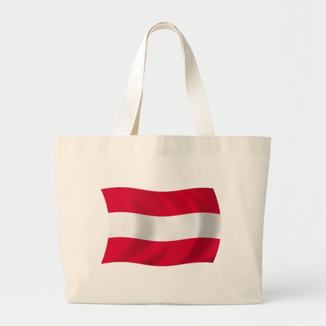Austria Flag Tote Bag (Front)